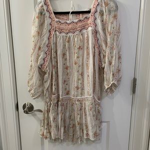 Free People chiffon dress